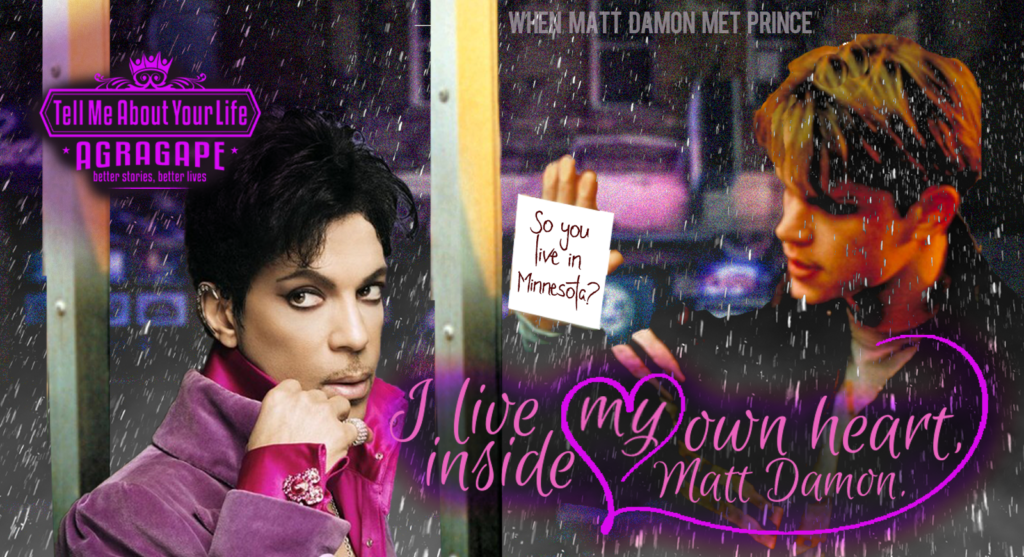 Matt Damon Meets Prince lrg